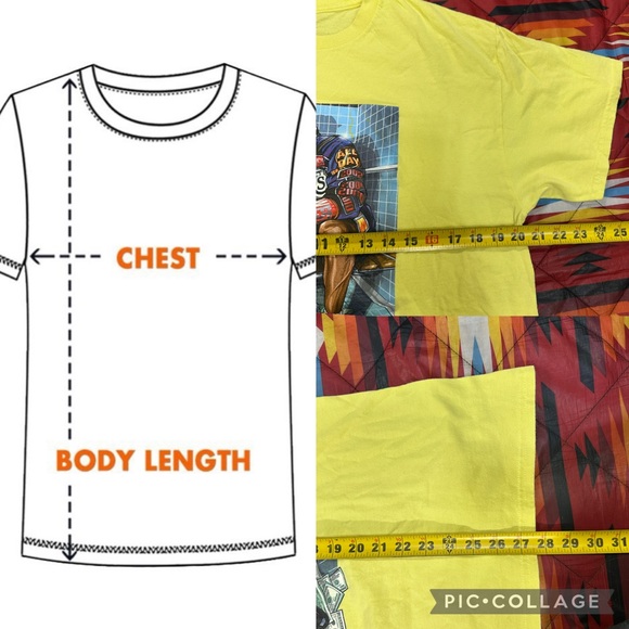 DGK Kobe Bryant Lakers Yellow Short Sleeve T-Shirt Men’s Size Large Skate - Picture 2 of 6